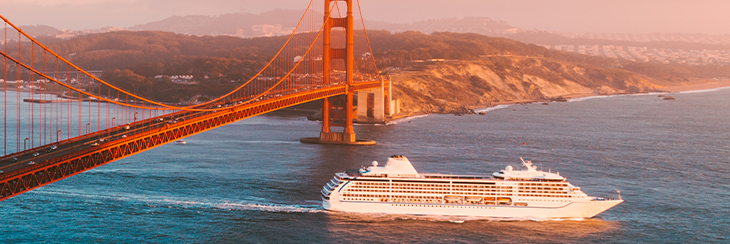 Cruise lines sailing from San Francisco